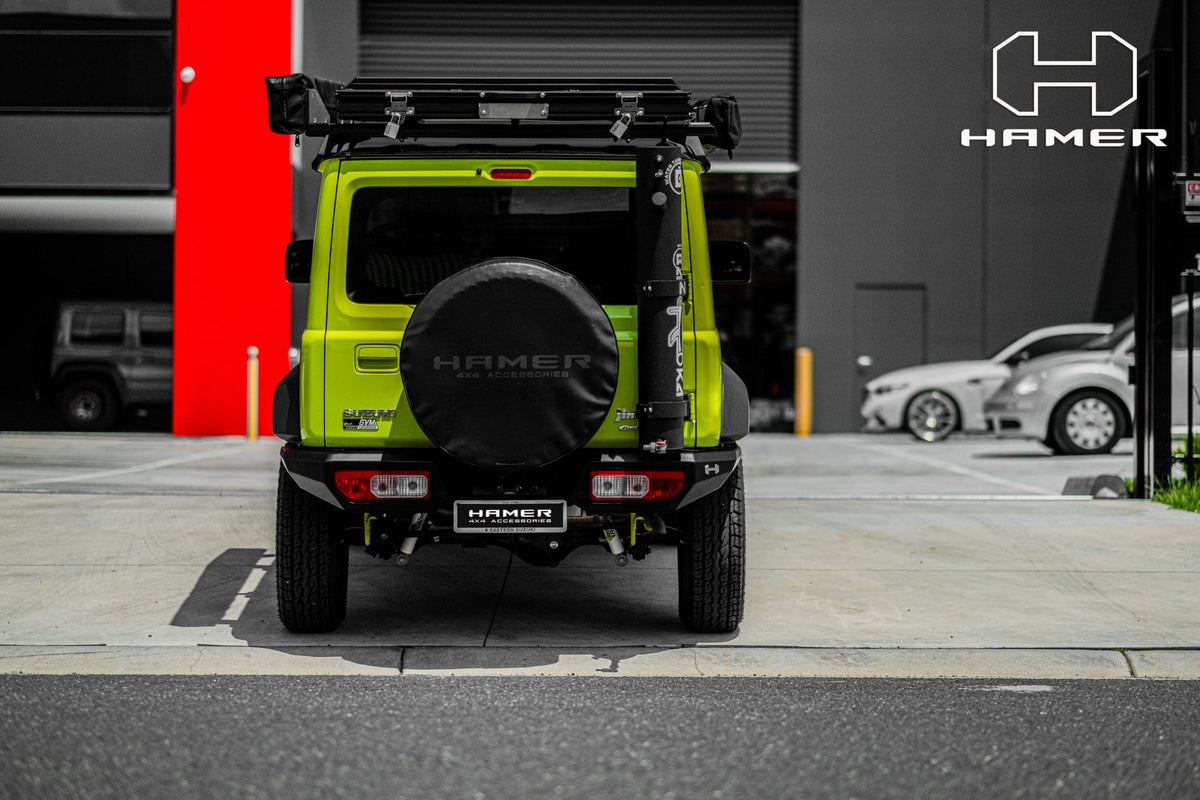 HAMER 4X4 M-Series Rear Bar (Jimny Models 2018-Current GLX & Lite 3-Do