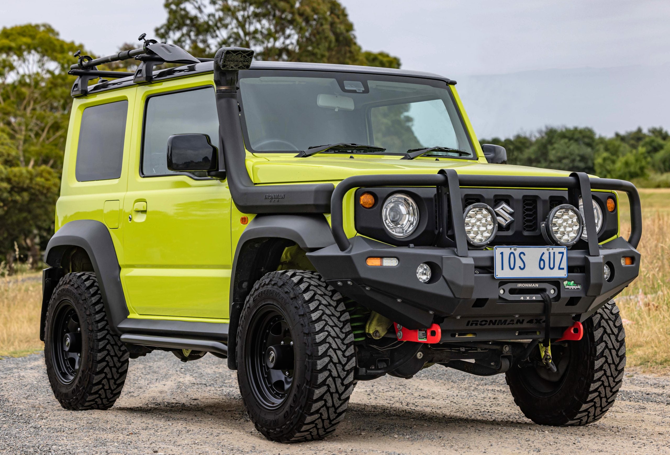 IRONMAN 4X4 Rock Sliders - 9kgs Per Side (Jimny Models 2018-Current GLX & Lite 3-Door)