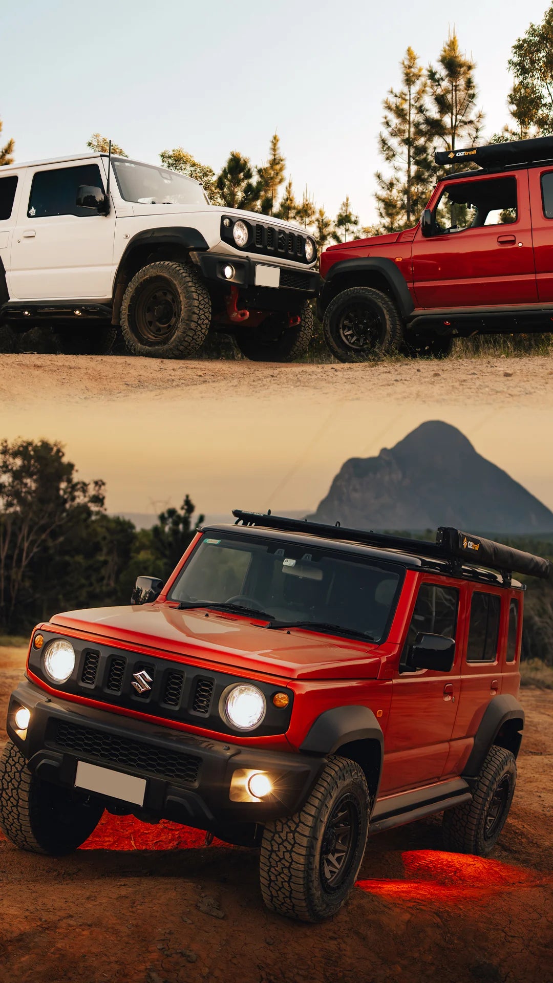 BEI HOUSE Version #2 Low Profile Rock Slider - Pair (Jimny Model 2023-Current XL 5-Door)