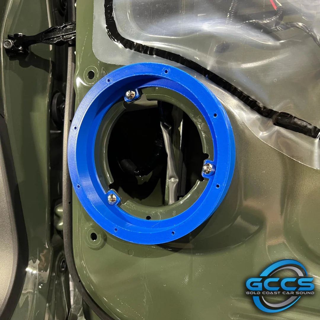 GCCS Front Speaker Spacers - 6.5" Speaker Upgrade (Jimny Models 2018-Current XL 5-Door, GLX & Lite 3-Door)