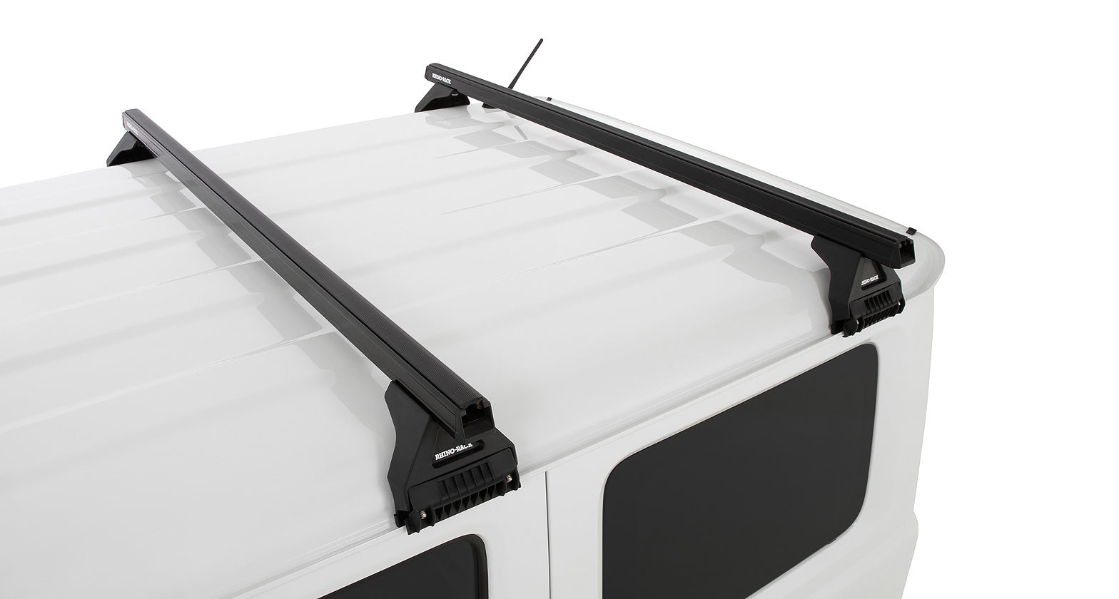 RHINO-RACK Heavy Duty RL Series Cross Bar System - Black (Jimny Models 2018-Current XL 5-Door, GLX & Lite 3-Door)