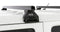 RHINO-RACK Heavy Duty RL Series Cross Bar System - Black (Jimny Models 2018+Current XL, GLX & Lite)