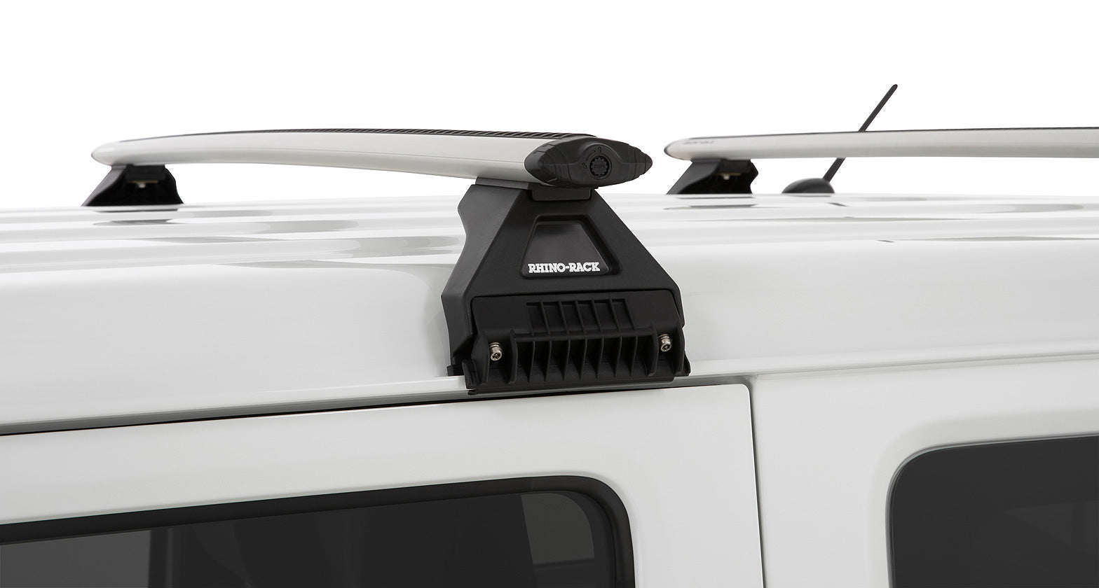 RHINO-RACK Vortex RL Series Roof Cross Bar System - Silver (Jimny Models 2018-Current XL 5-Door, GLX & Lite 3-Door)