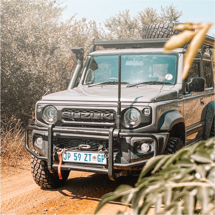 ROAMING HORIZONS Tactical Suzuki Upper Grille Badge (Jimny Models 2018-Current XL 5-Door, GLX & Lite 3-Door)