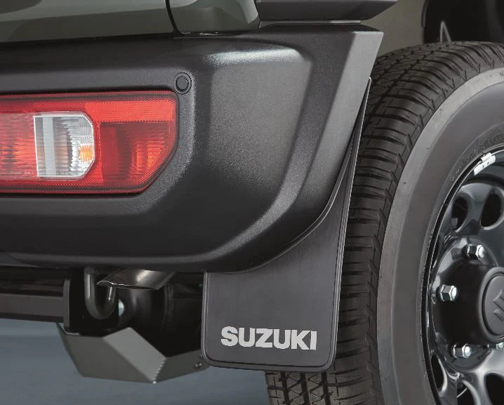 SUZUKI GENUINE Mud Flaps - Black (Jimny Models 2018-Current XL 5-Door, GLX & Lite 3-Door)