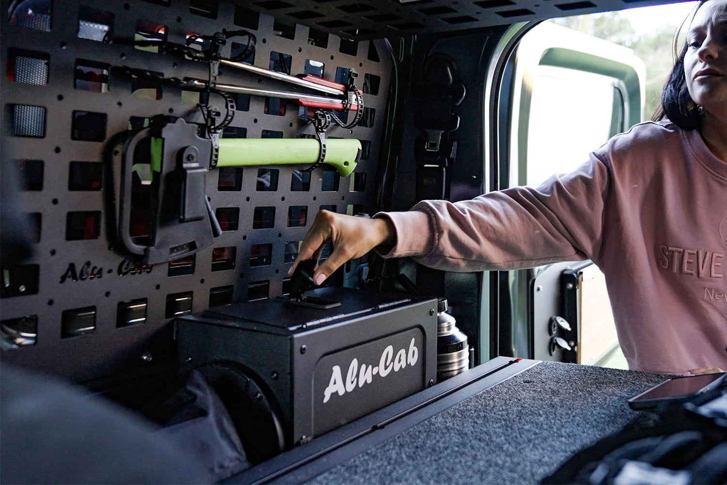 ALU-CAB Rear Lockable Storage Boxes (Jimny Models 2018-Current GLX & Lite 3-Door)