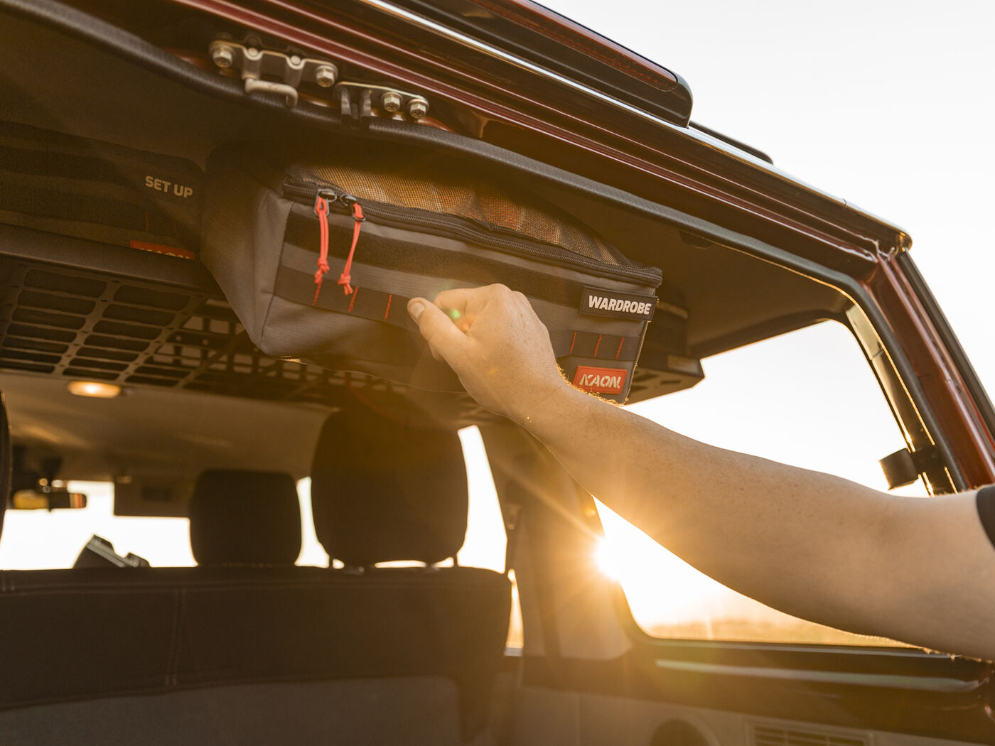 KAON Shelf Sorter Storage Bags Bundle (Jimny Models 2018-Current XL 5-Door, GLX & Lite 3-Door)