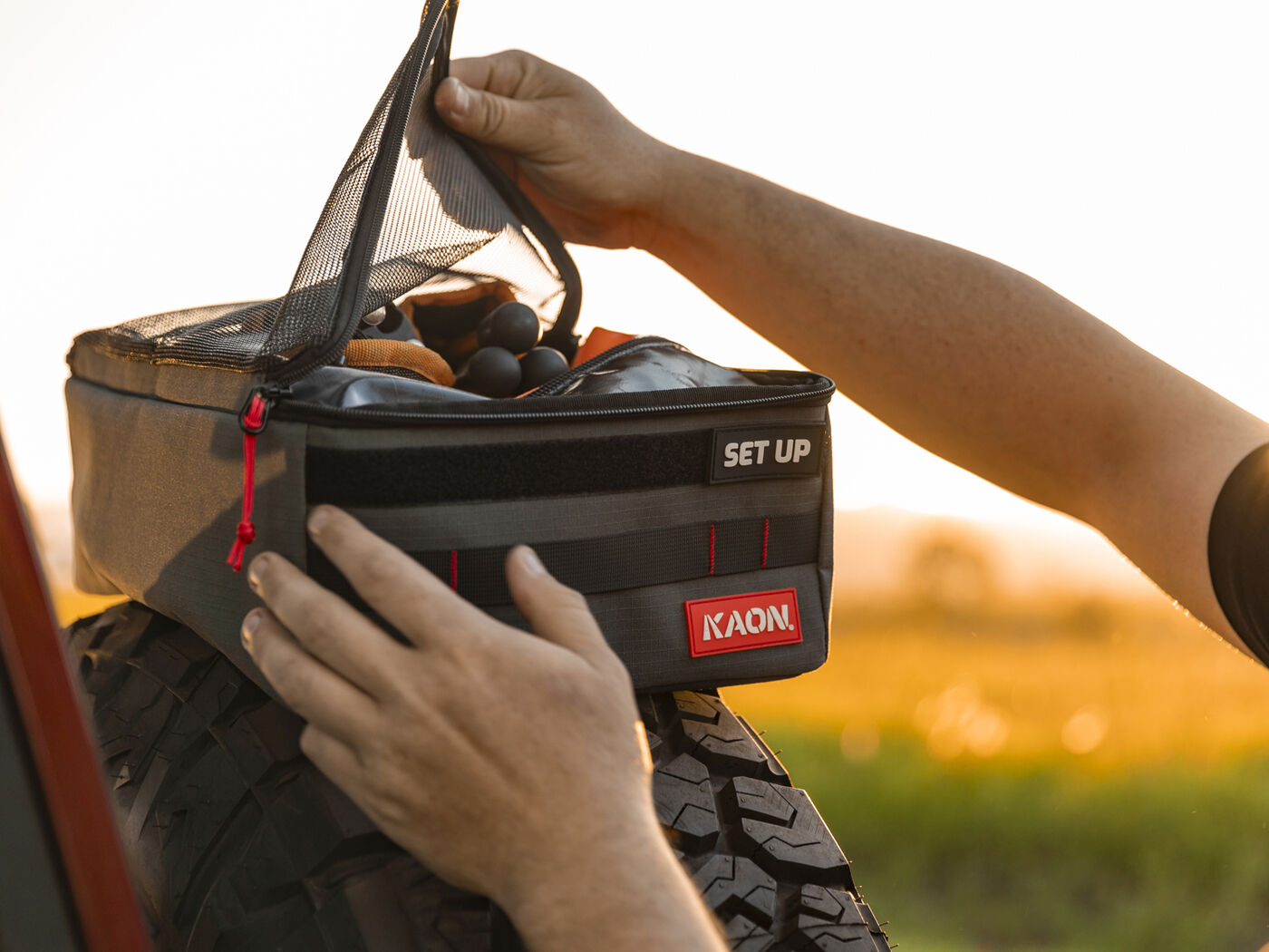 KAON Shelf Sorter Storage Bags Bundle (Jimny Models 2018-Current XL 5-Door, GLX & Lite 3-Door)