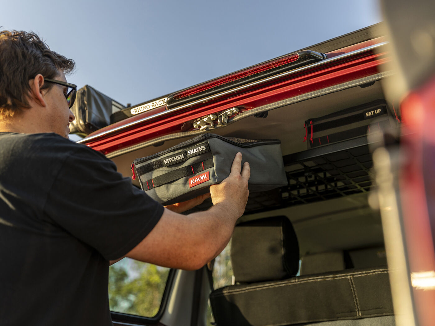 KAON Shelf Sorter Storage Bags Bundle (Jimny Models 2018-Current XL 5-Door, GLX & Lite 3-Door)