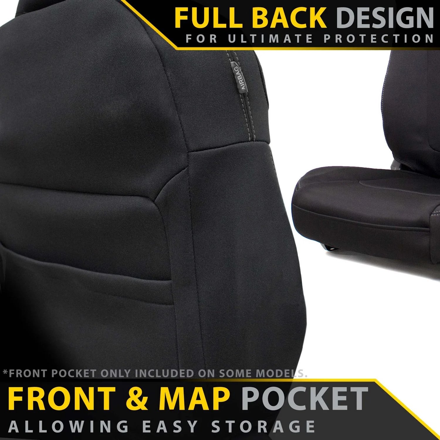 RAZORBACK 4X4 Neoprene Seat Covers (Jimny Models 2023-Current XL 5-Door)