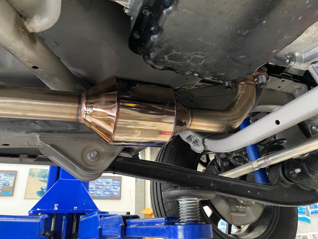 AVO TURBOWORLD 2" Stainless Steel Manifold-Back Performance Exhaust System - Comfort & Long Range Tank Compatible (Jimny Models 2018-Current GLX & Lite 3-Door)