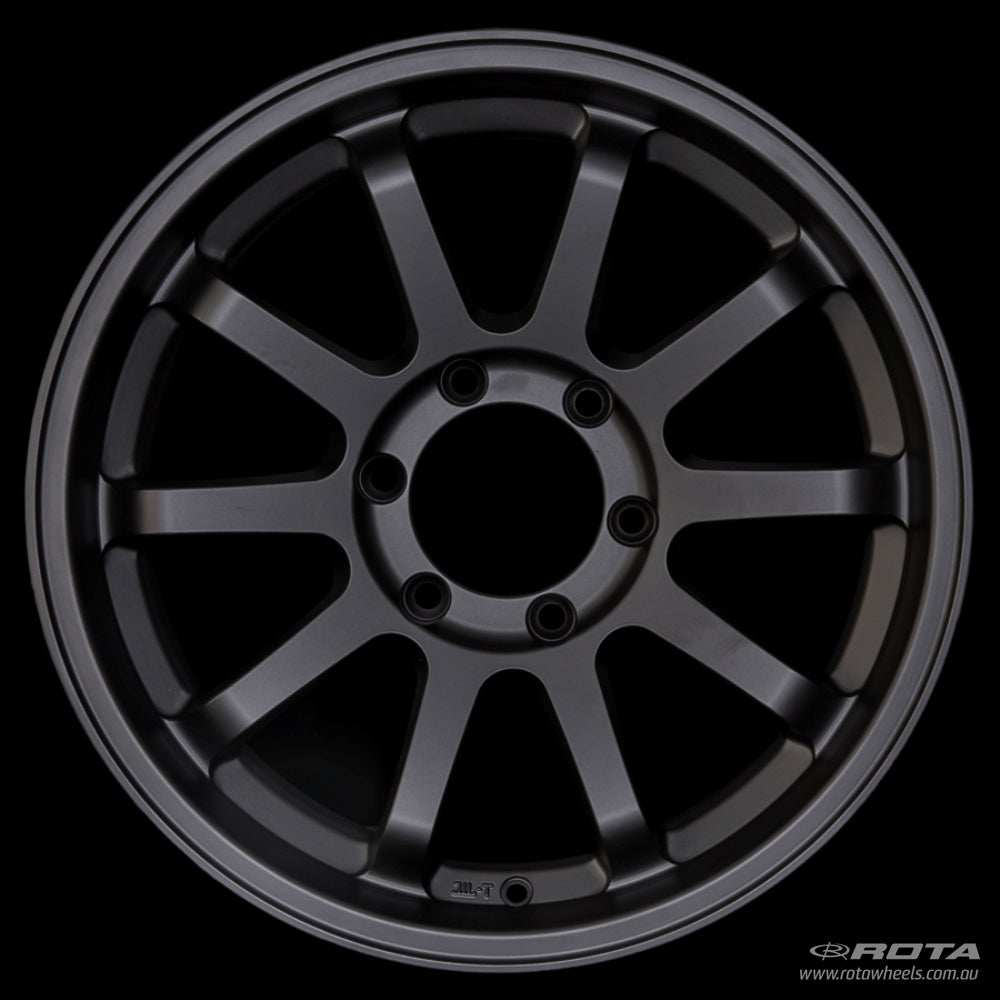 ROTA J-Vee 16x5.5" Matte Black Alloy Wheel *ET-20, 5x139.7 (Jimny Models 2018-Current XL 5-Door, GLX & Lite 3-Door)