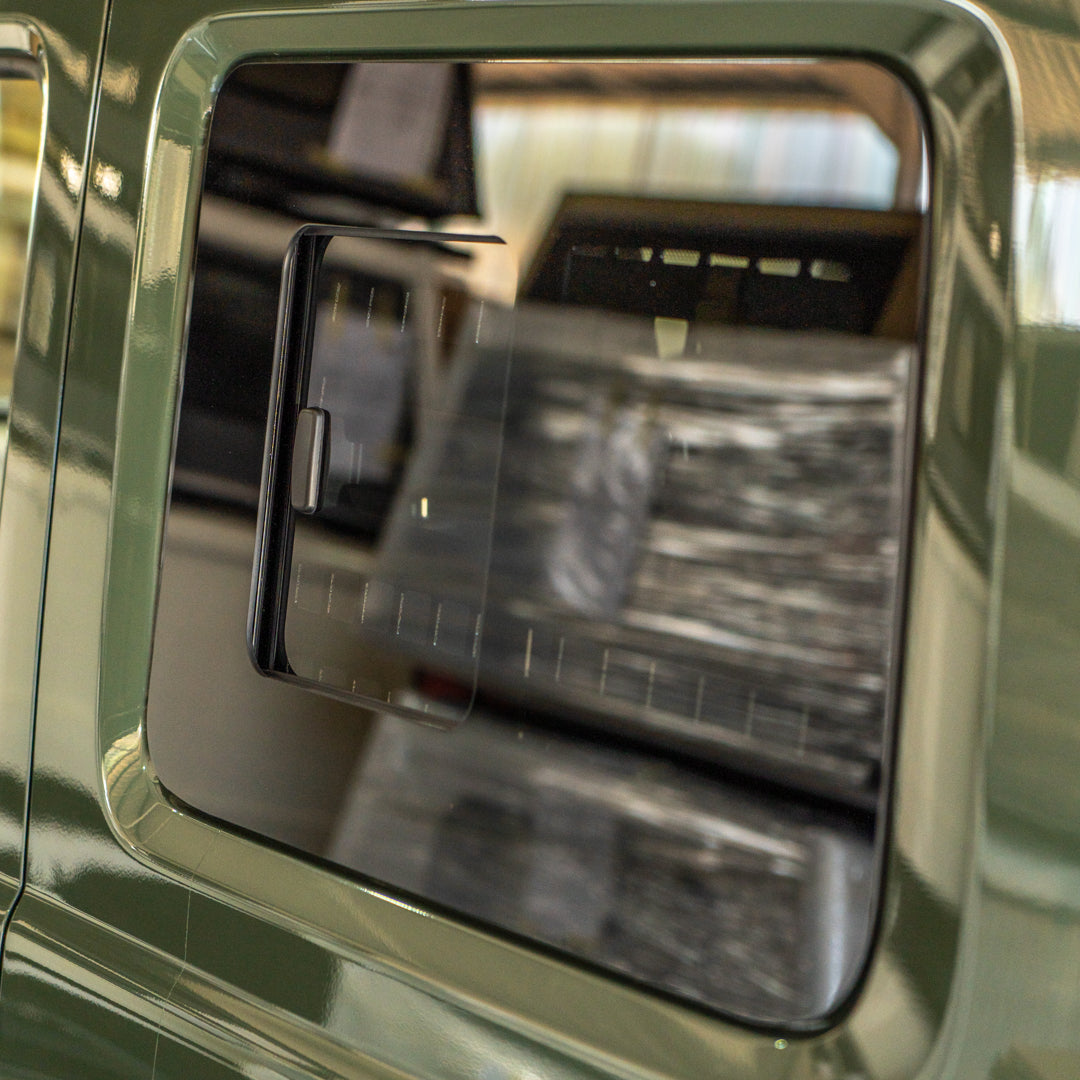 BUSHTECH Rear Sliding Windows - Tinted (Jimny Models 2018-Current GLX