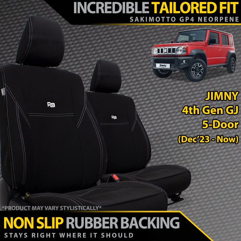 RAZORBACK 4X4 Neoprene Seat Covers (Jimny Models 2023-Current XL 5-Door)