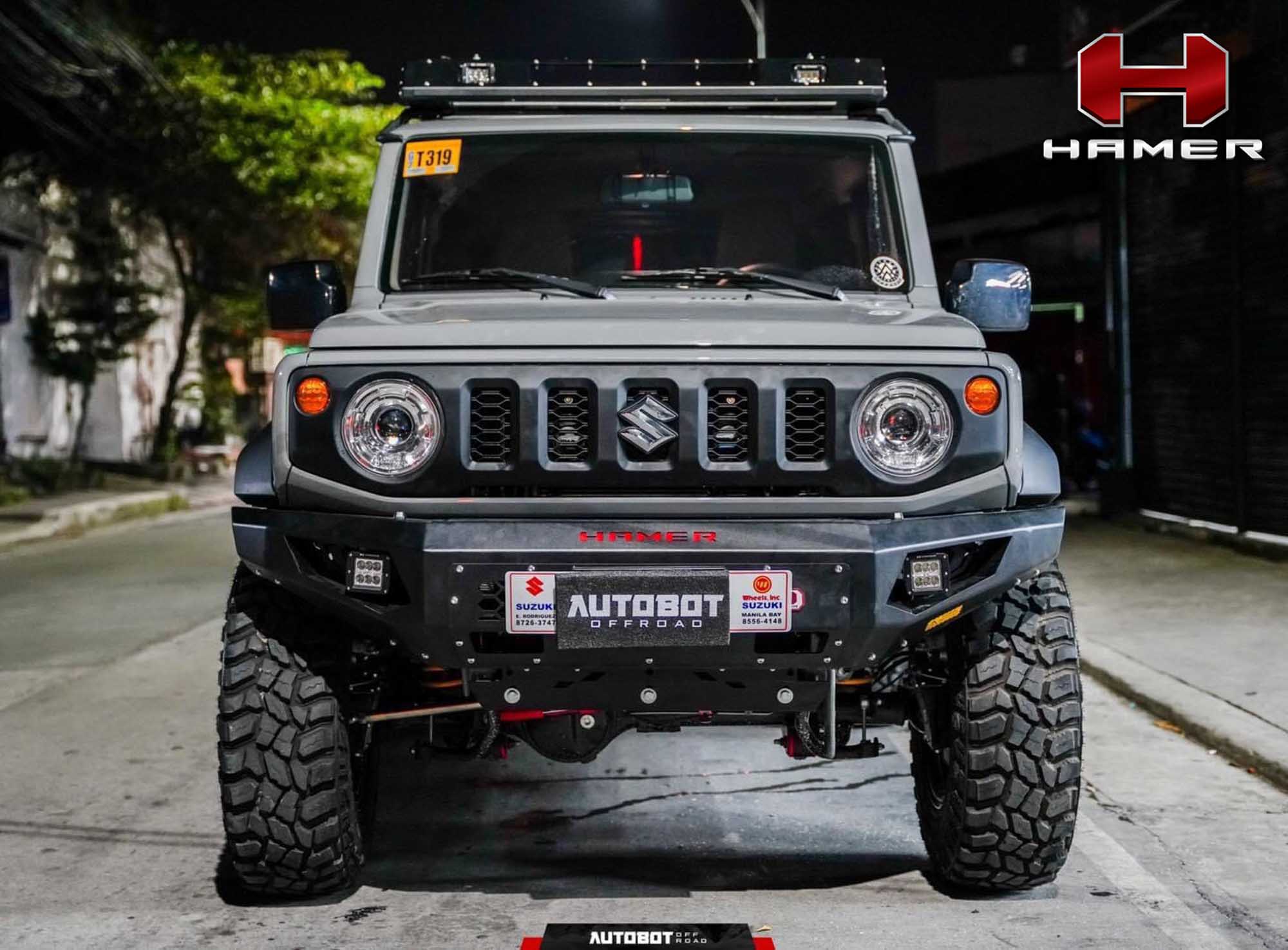 HAMER 4X4 King Series Bull Bar (Jimny Models 2018-Current GLX & Lite 3-Door)