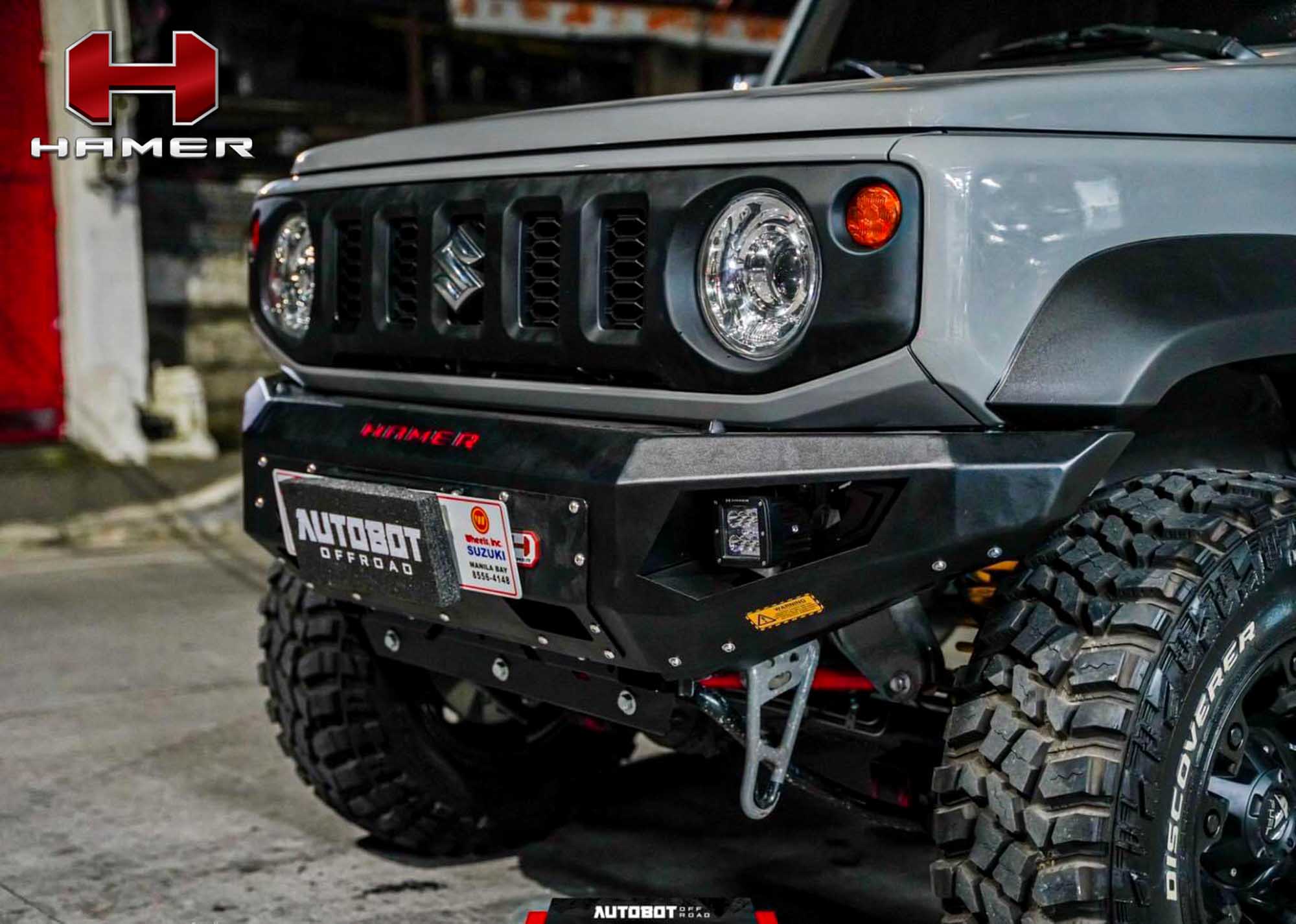 HAMER 4X4 King Series Bull Bar (Jimny Models 2018-Current GLX & Lite 3-Door)