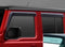 SUZUKI GENUINE Slimline Weather Shields - Tinted Black (Jimny Models 2018-Current XL 5-Door, GLX & Lite 3-Door)