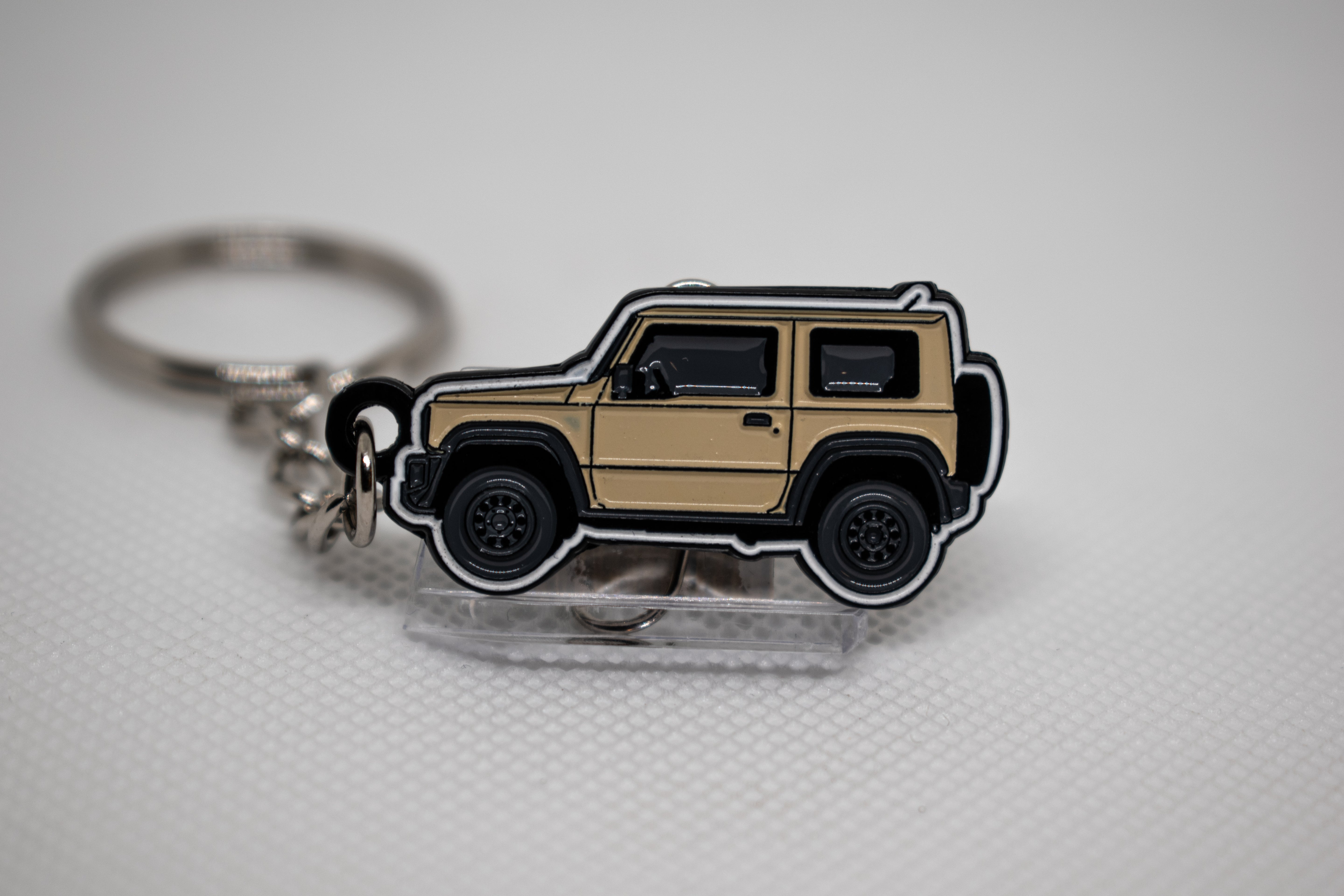 ADVENTURING KEYCHAINS Custom Jimny Keychain (Jimny Models 2018-Current GLX & Lite 3-Door)