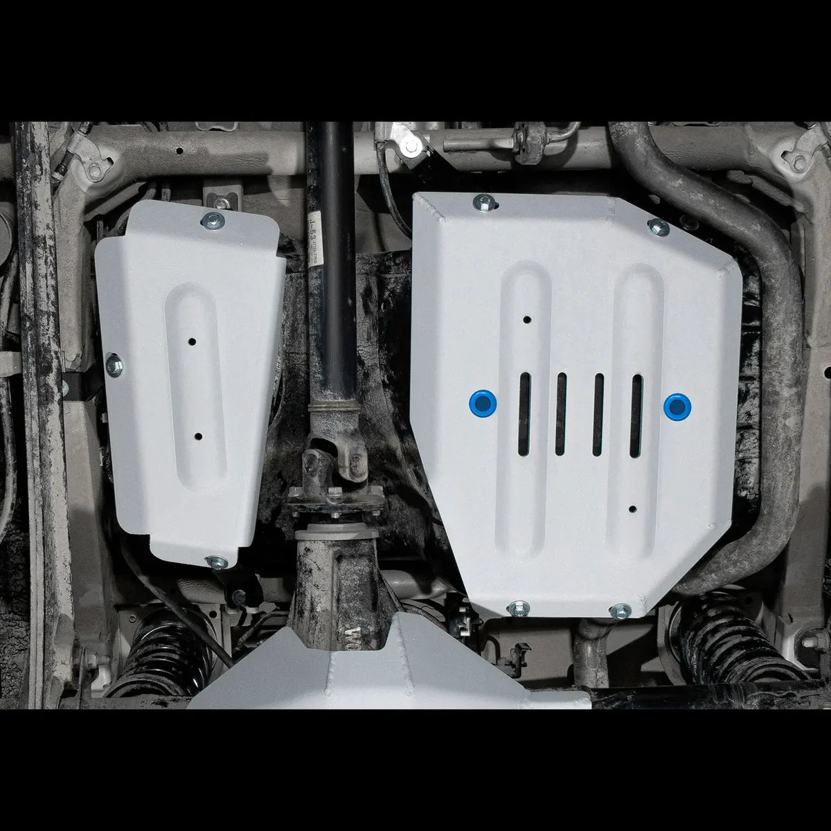 RIVAL 4x4 Fuel Tank & Filter Bash Plate - Aluminium (Jimny Models 2018-Current XL 5-Door, GLX & Lite 3-Door)