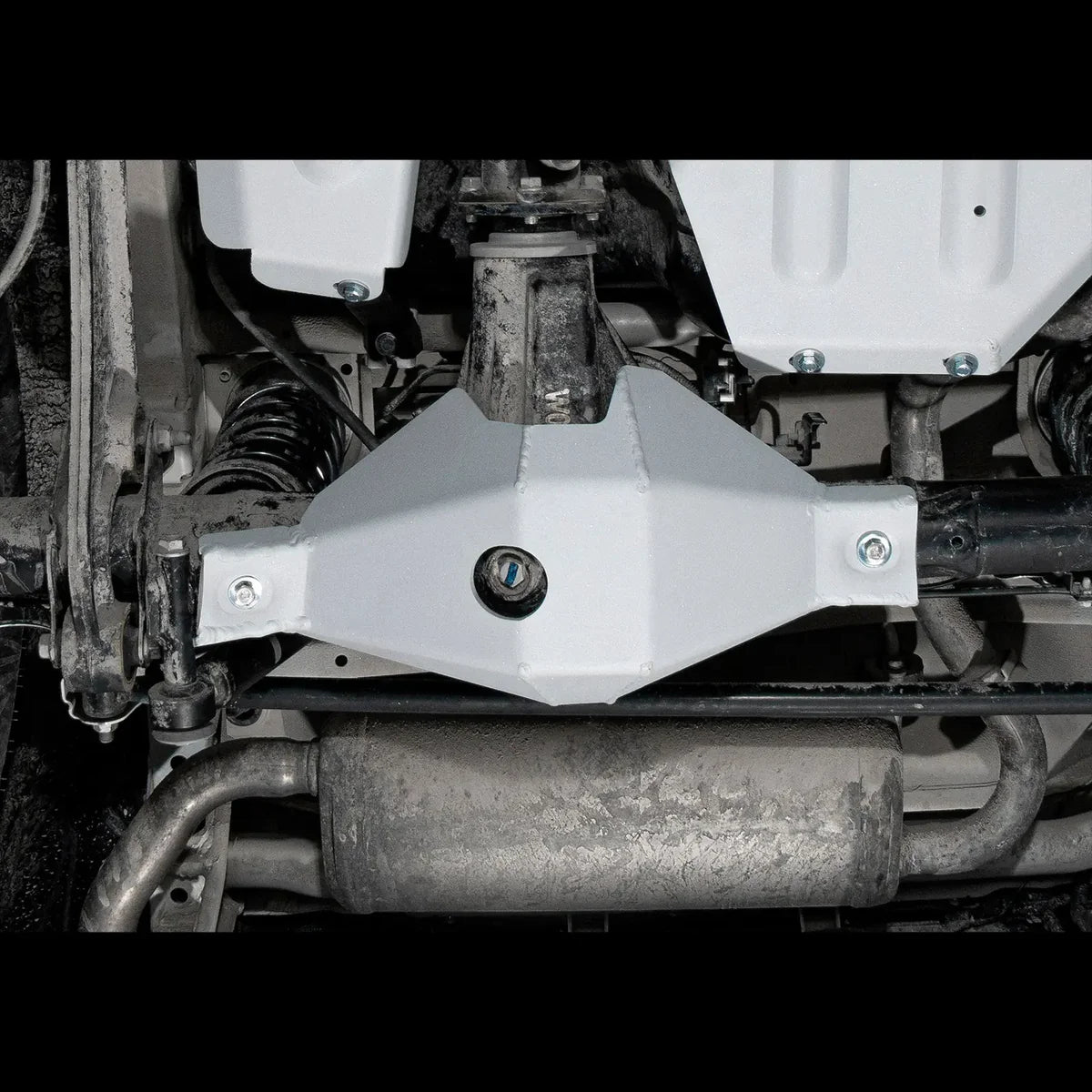 RIVAL 4x4 Rear Differential Bash Plate - Aluminium (Jimny Models 2018-Current XL 5-Door, GLX & Lite 3-Door)