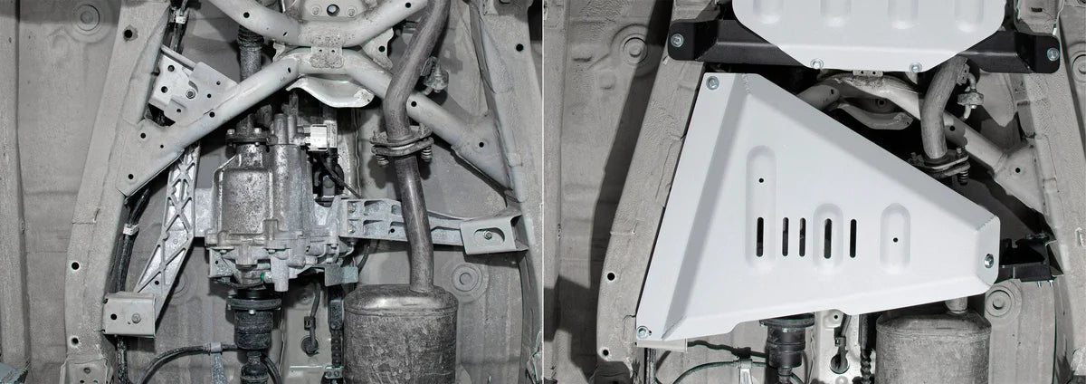 RIVAL 4x4 Transfer Case Bash Plate - Aluminium (Jimny Models 2018-Current XL 5-Door, GLX & Lite 3-Door)