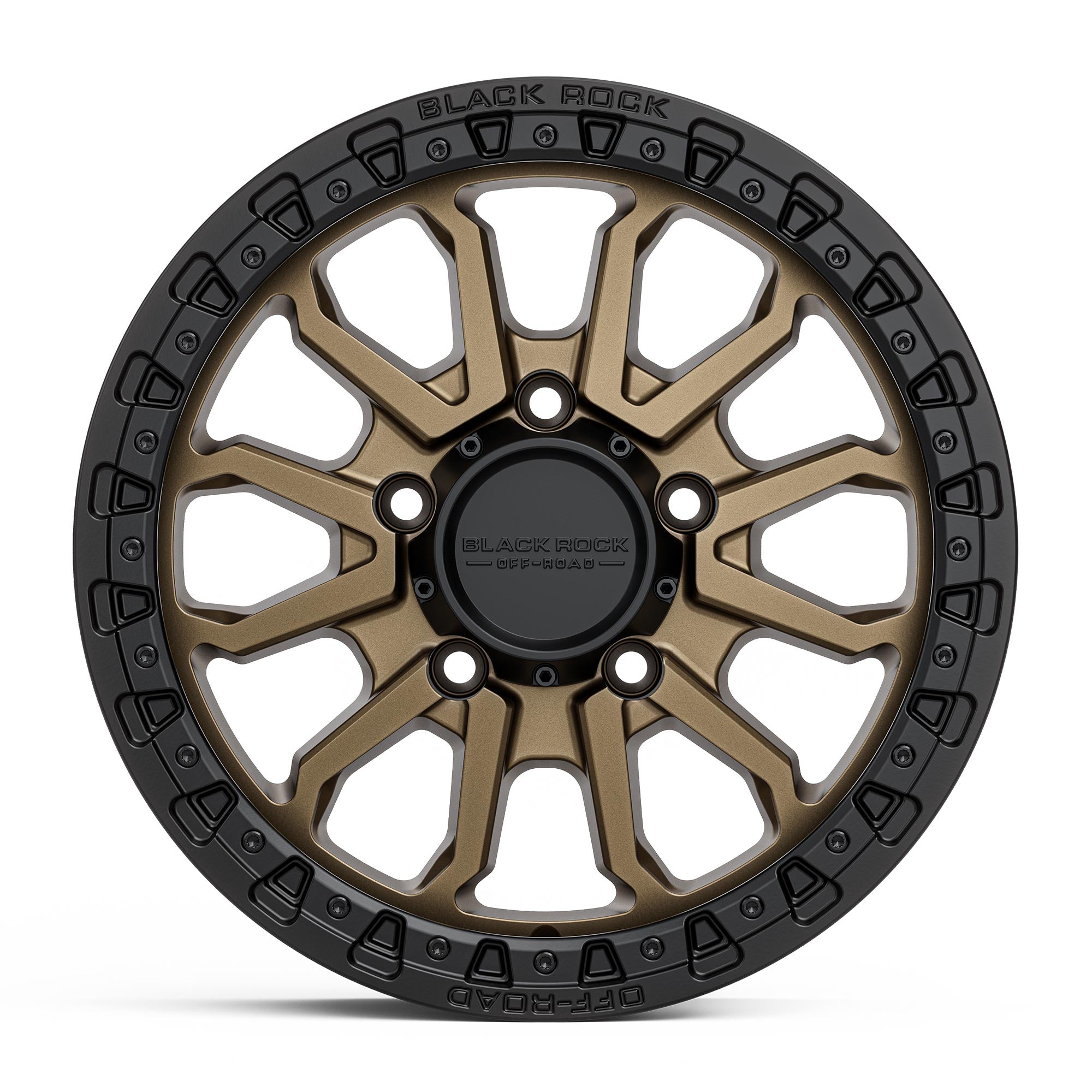 BLACK ROCK WHEELS Cobra 16x7" Alloy Wheel - Dark Bronze (Jimny Models 2018-Current XL 5-Door, GLX & Lite 3-Door)