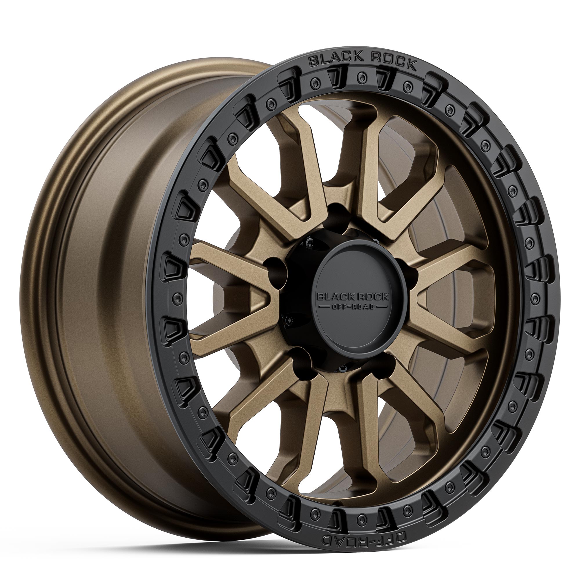 BLACK ROCK WHEELS Cobra 16x7" Alloy Wheel - Dark Bronze (Jimny Models 2018-Current XL 5-Door, GLX & Lite 3-Door)