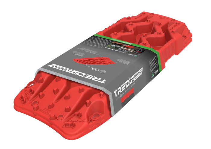 TRED 4X4 HD Compact Recovery Track Pair - Red