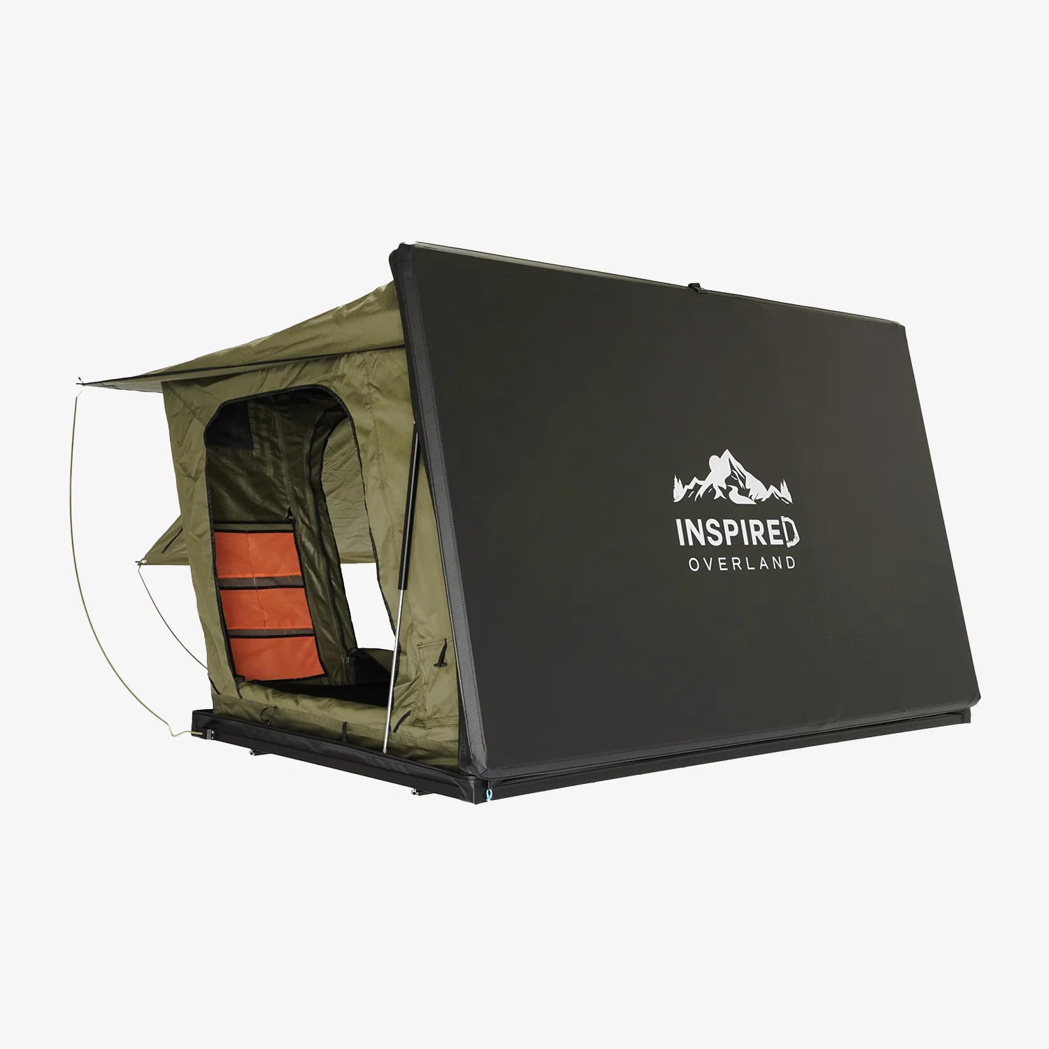 INSPIRED OVERLAND Trailpeak Rooftop Lightweight Roof Top Tent - Only 38kgs!
