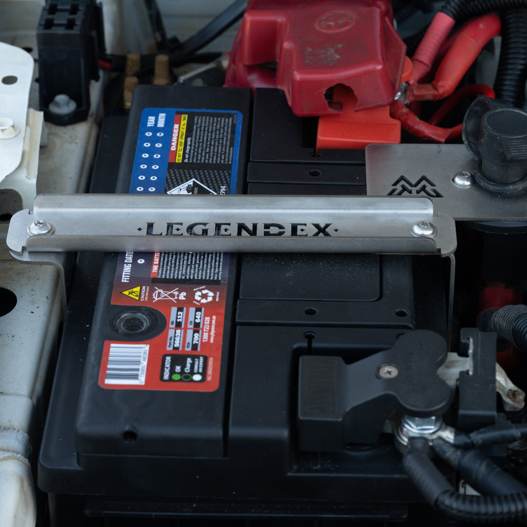 LEGENDEX Winch Battery Cradle to suit 800CCA DIN65LH Battery (Jimny Models 2018-Current XL 5-Door, GLX & Lite 3 Door)