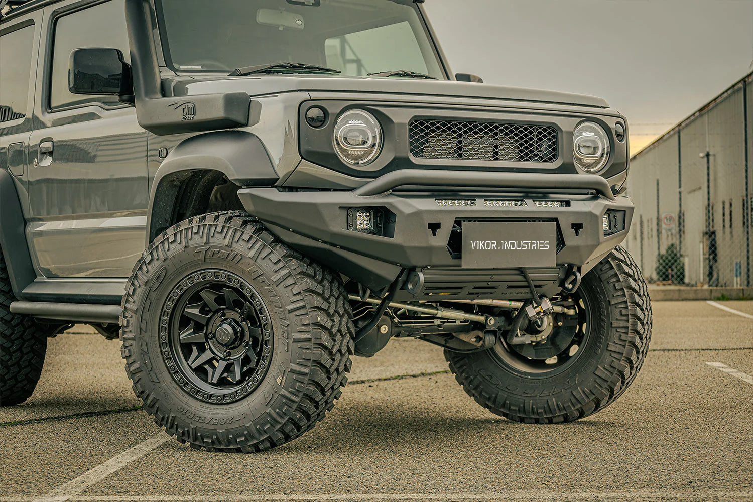 VIKOR INDUSTRIES Diablo Bull Bar - Pre Runner (Jimny Models 2018-Current XL 5-Door, GLX & Lite 3-Door)