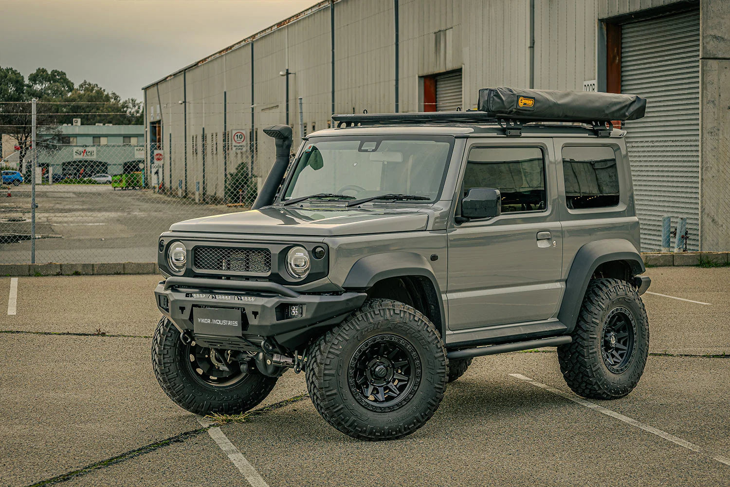 VIKOR INDUSTRIES Diablo Bull Bar - Pre Runner (Jimny Models 2018-Current XL 5-Door, GLX & Lite 3-Door)