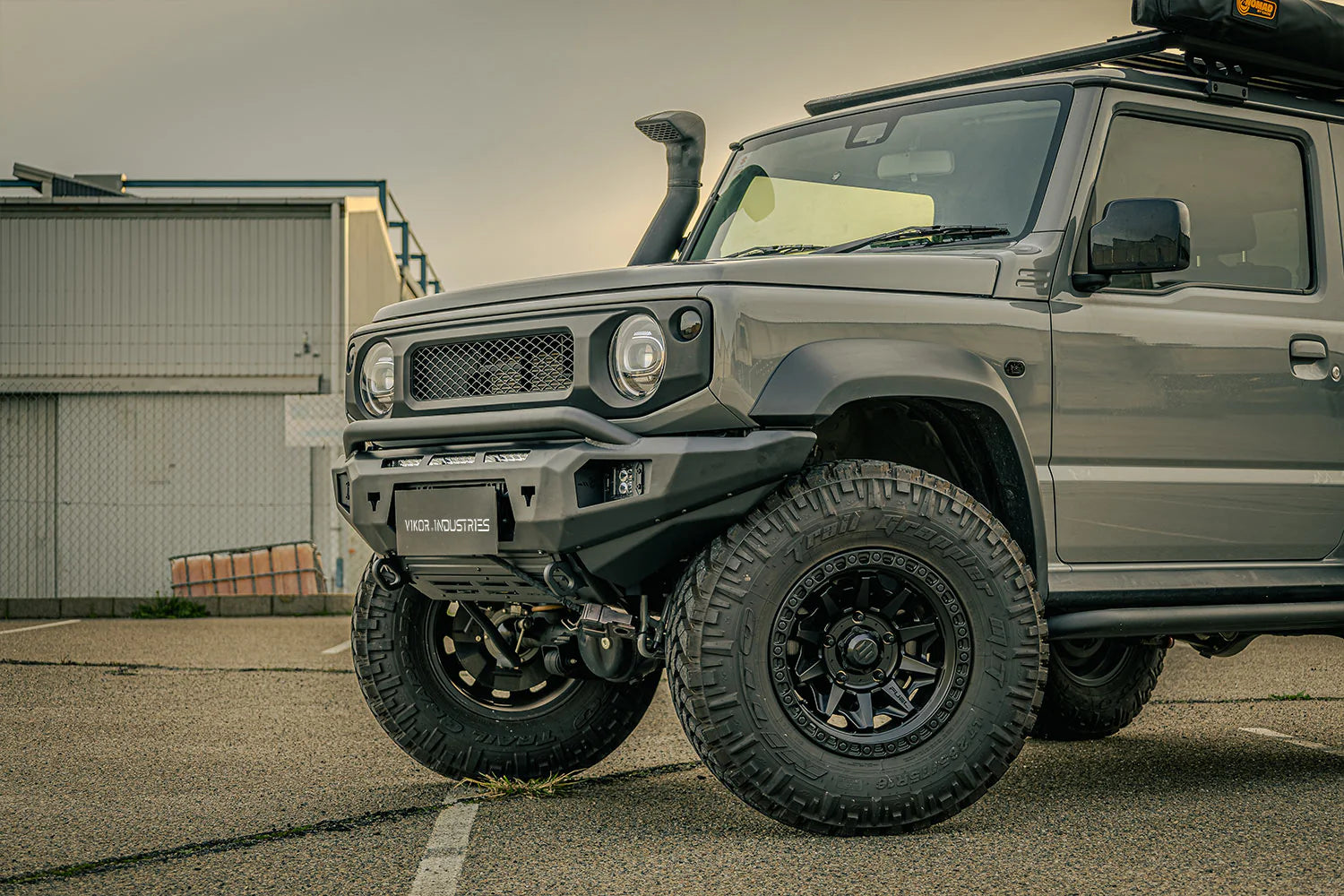VIKOR INDUSTRIES Diablo Bull Bar - Pre Runner (Jimny Models 2018-Current XL 5-Door, GLX & Lite 3-Door)