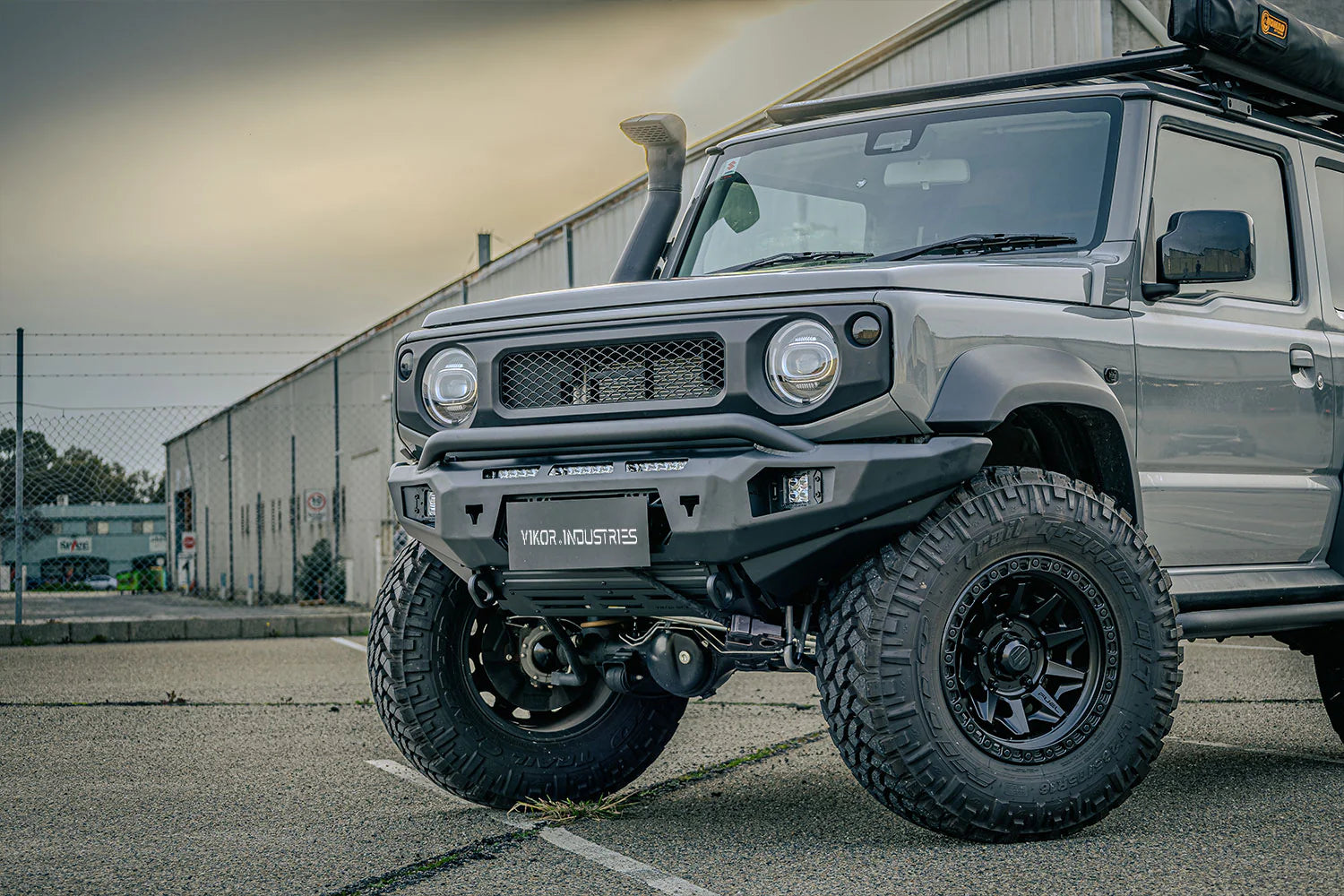 VIKOR INDUSTRIES Diablo Bull Bar - Pre Runner (Jimny Models 2018-Current XL 5-Door, GLX & Lite 3-Door)