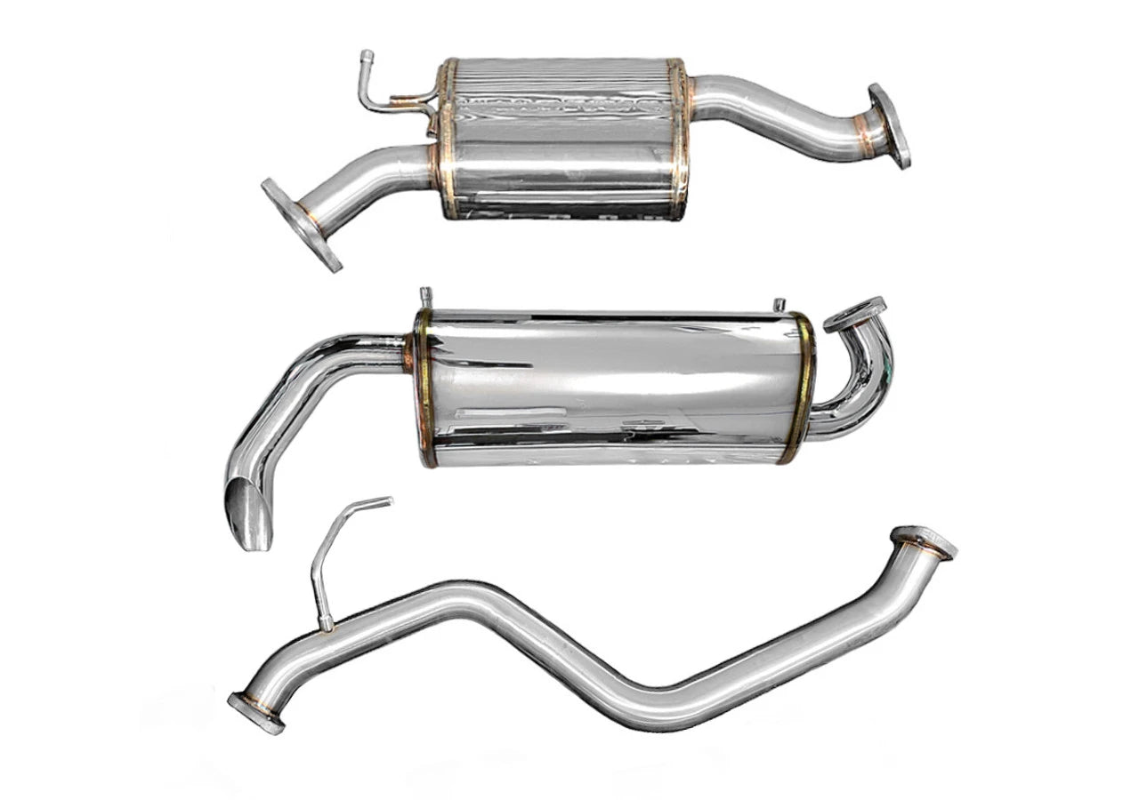 AVO TURBOWORLD 2" Stainless Steel Manifold-Back Performance Exhaust System - Comfort (Jimny Models 2018-Current GLX & Lite 3-Door)