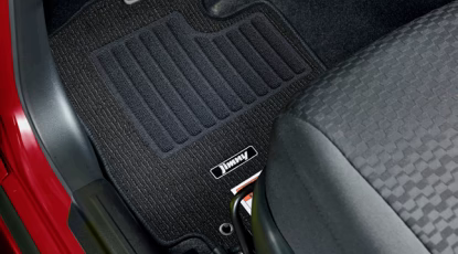 SUZUKI GENUINE Anthracite Velour Carpet Floor Mat Set (Jimny Models 2023-Current XL 5-Door)