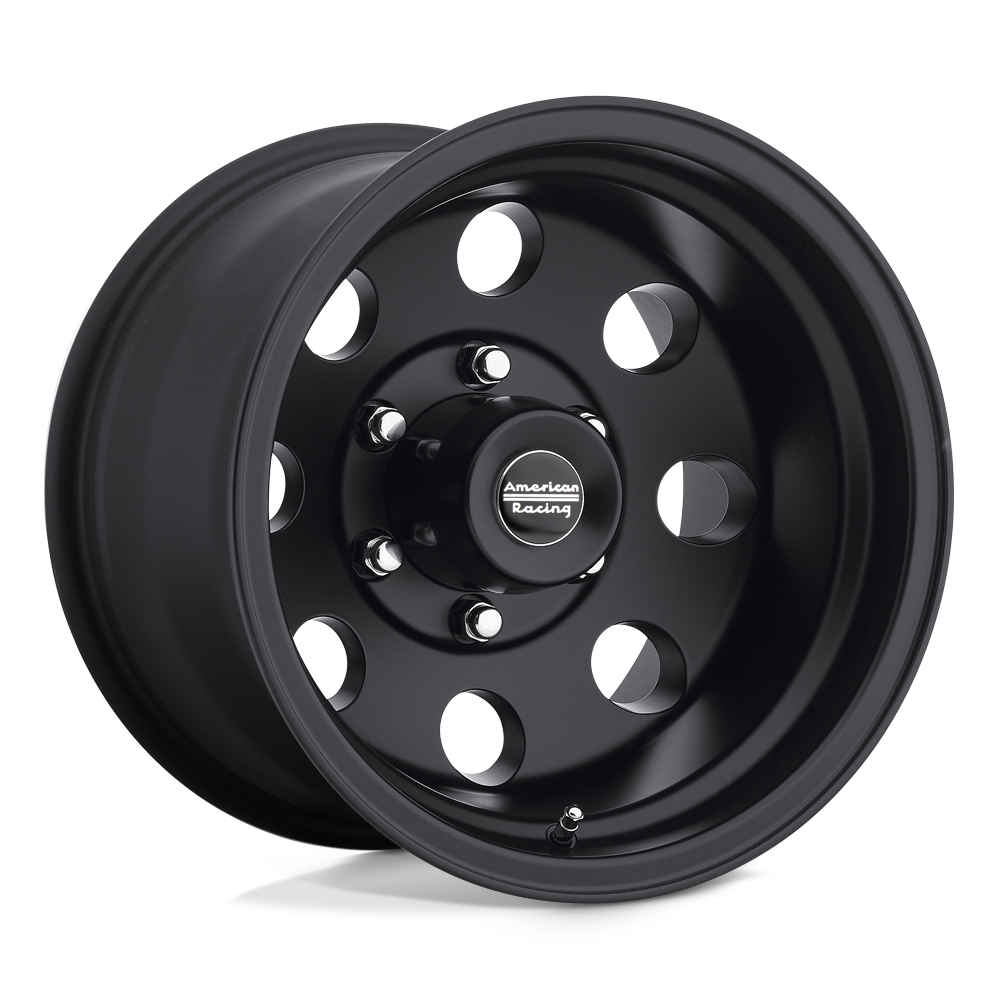 AMERICAN RACING Baja - Satin Black Alloy Wheel *15x7" ET-6 (Jimny Models 2018-Current XL 5-Door, GLX & Lite 3-Door)