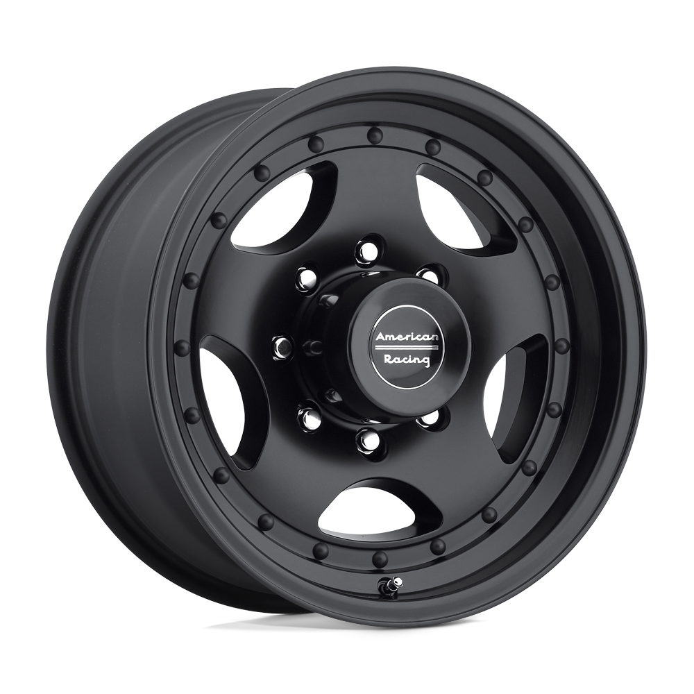 AMERICAN RACING AR23 - Satin Black Wheel *15x8" ET-19 (Jimny Models 2018-Current XL 5-Door, GLX & Lite 3-Door)