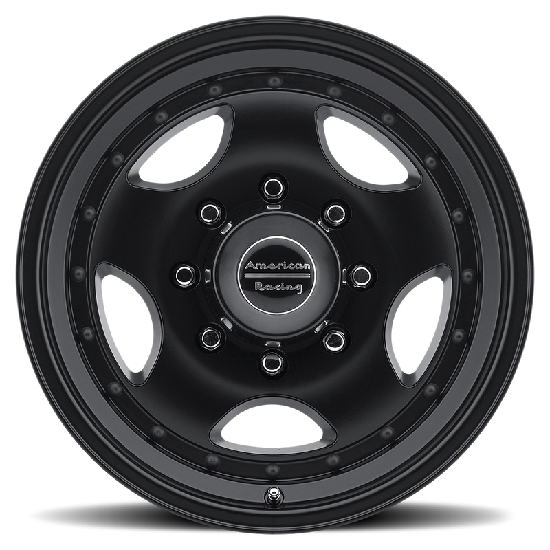 AMERICAN RACING AR23 - Satin Black Wheel *15x8" ET-19 (Jimny Models 2018-Current XL 5-Door, GLX & Lite 3-Door)