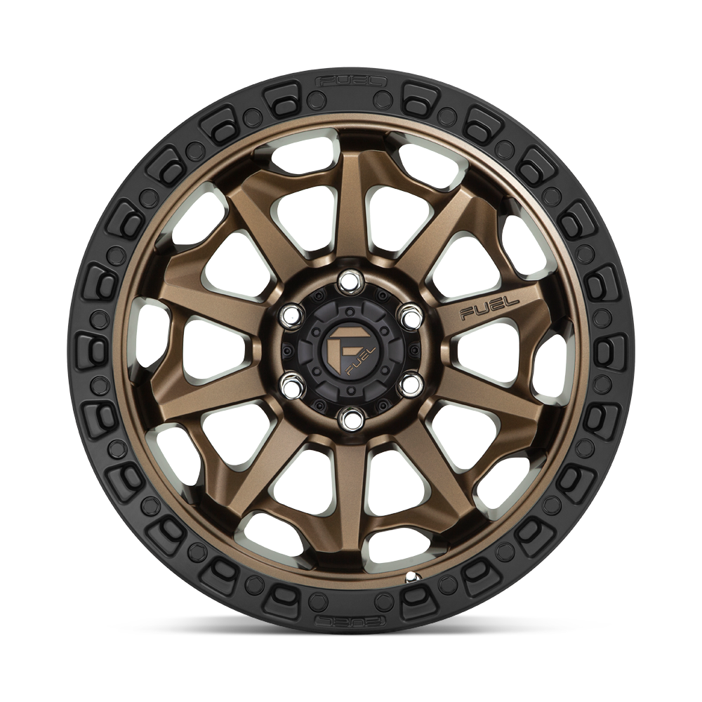 FUEL OFF-ROAD D694 Covert - Matte Bronze Alloy Wheel *15X8" ET-19 (Jimny Models 2018-Current XL 5-Door, GLX & Lite 3-Door)