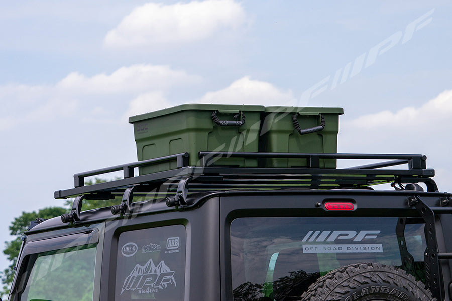 IPF Roof Rack System - Expedition Roof Rack Rail Kit (Jimny Models 2018-Current GLX & Lite 3-Door)