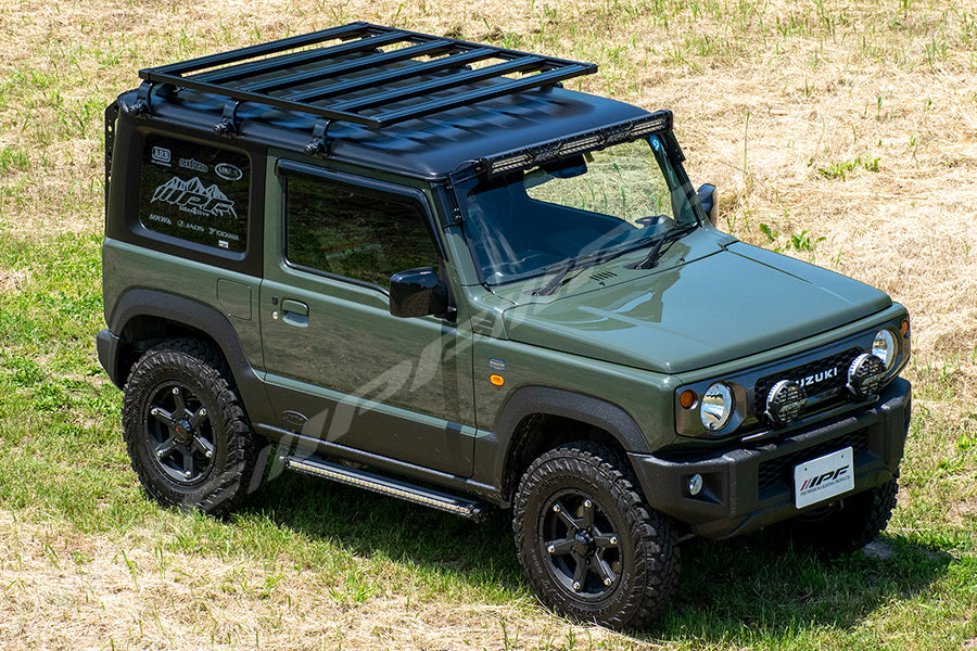 IPF Lightweight Roof Rack System - Only 17kgs! (Jimny Models 2018-Current XL 5-Door, GLX & Lite 3-Door)