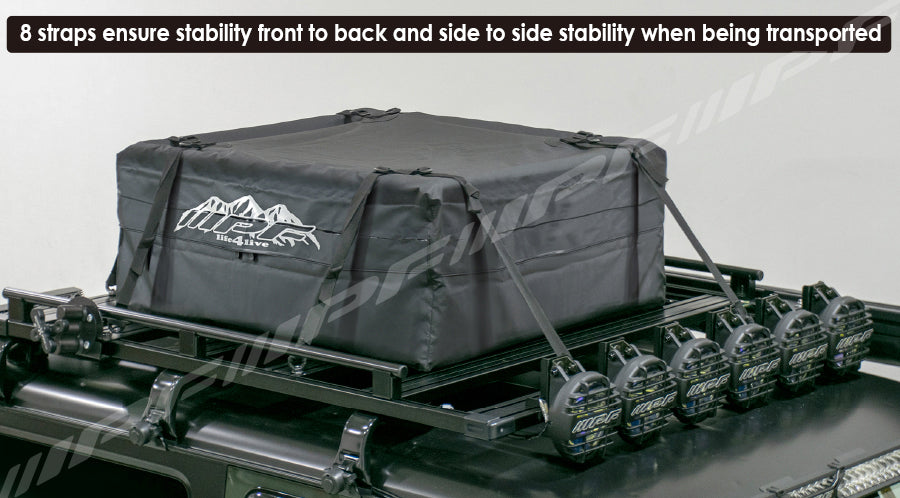 IPF Roof-Top Cargo Bag 280 Liter Capacity - IPX5 Water Resistance