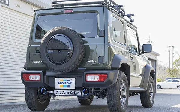 GREDDY Cross Exhaust G-STYLE Muffler System (Jimny Models 2018-Current GLX & Lite 3-Door)