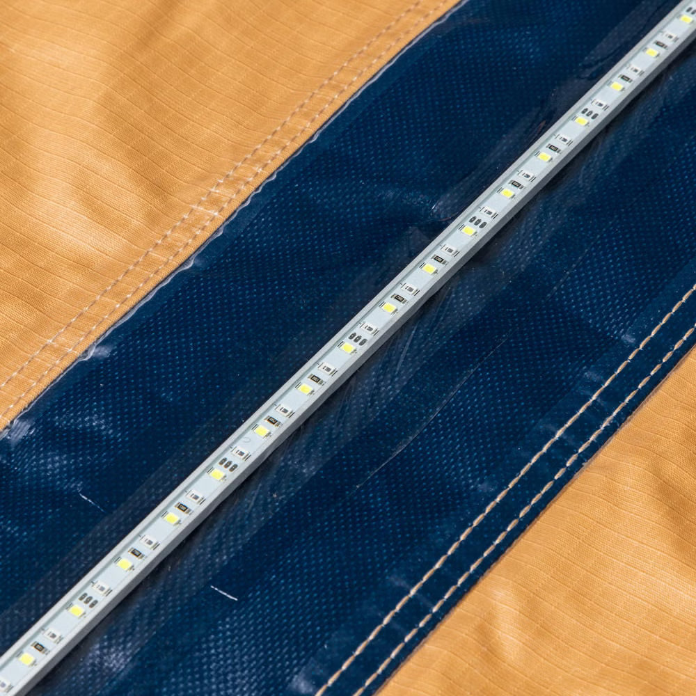 ARB Awning Black Aluminium Case & LED Light Strip - 2.0m x 2.5m Awning Size