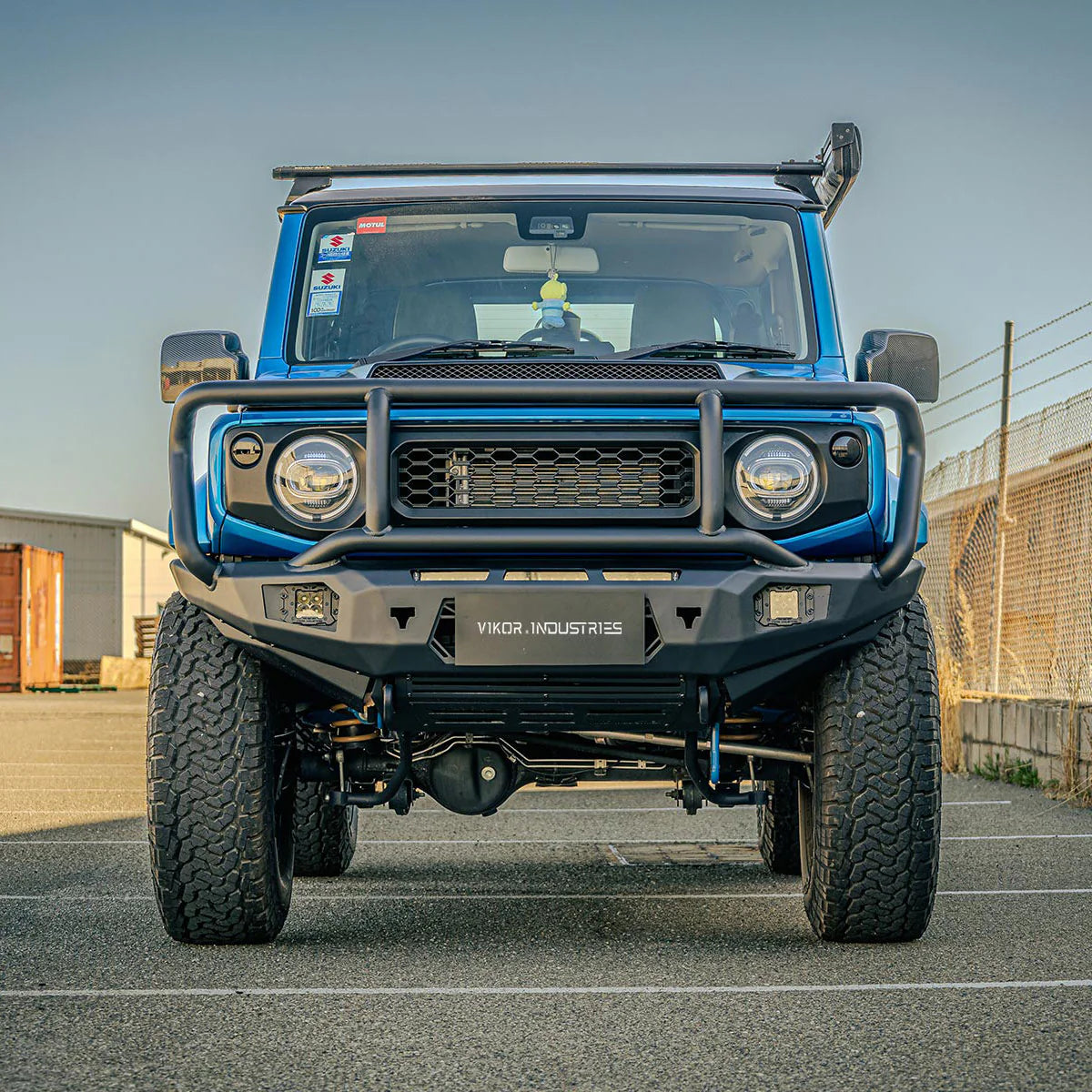 VIKOR INDUSTRIES Diablo Bull Bar - Full Guard (Jimny Models 2018-Current XL 5-Door, GLX & Lite 3-Door)