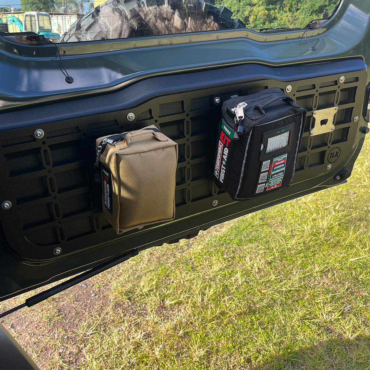 TLR Rear Tailgate Door Molle Panel (Jimny Models 2018-Current XL 5-Door, GLX & Lite 3-Door)