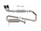 AFE 'G-Wagon' Style Side Outlet 2.25" Performance Exhaust - 304 S.S. Cat-Back System (Jimny Year -