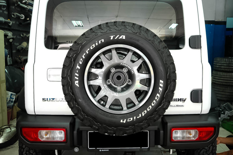 EVO CORSE DakarZero 15x7 Anthracite Alloy Wheel *ET-14, 5x139.7, CB 1 – OZ  Jimny