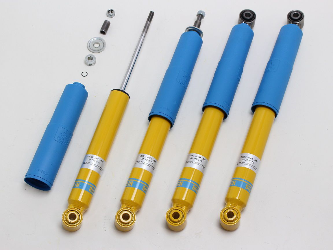 BILSTEIN B6 Sport Shock Absorbers - Set of 4 Shocks (Jimny Models 2018-Current XL 5-Door, GLX & Lite 3-Door)